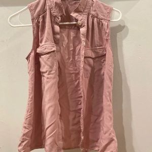 Button up tank